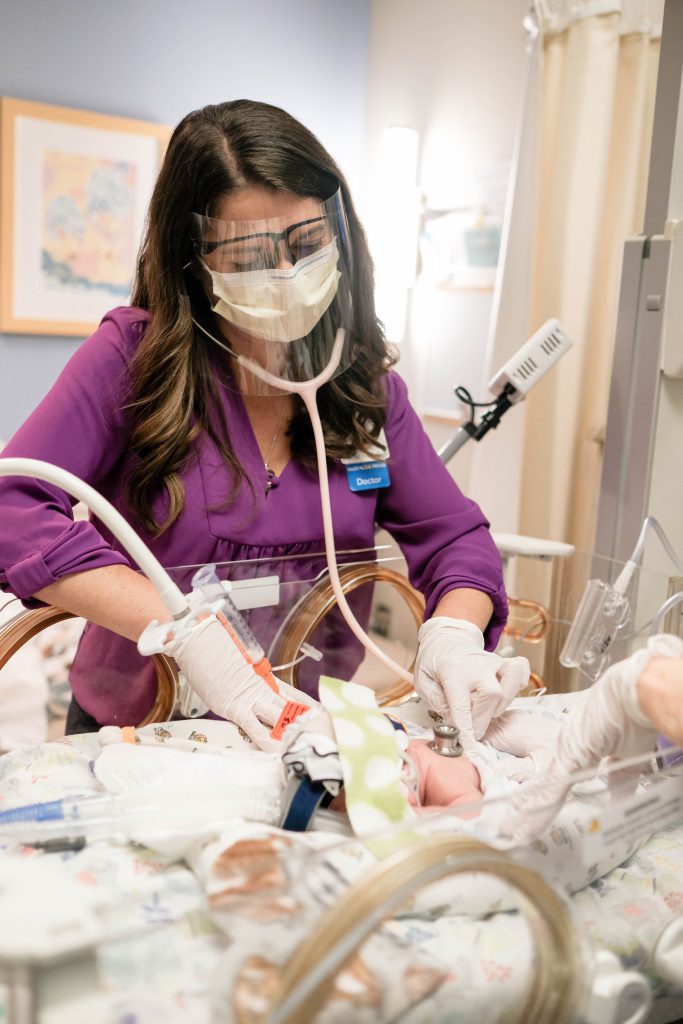 Dr. Cristina Miller, medical director of the Children’s Minnesota NICU Follow-up Clinic