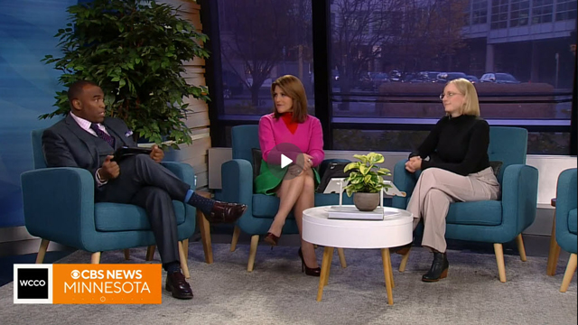 Dr. Dr. Liz Placzek speaks with the WCCO hosts