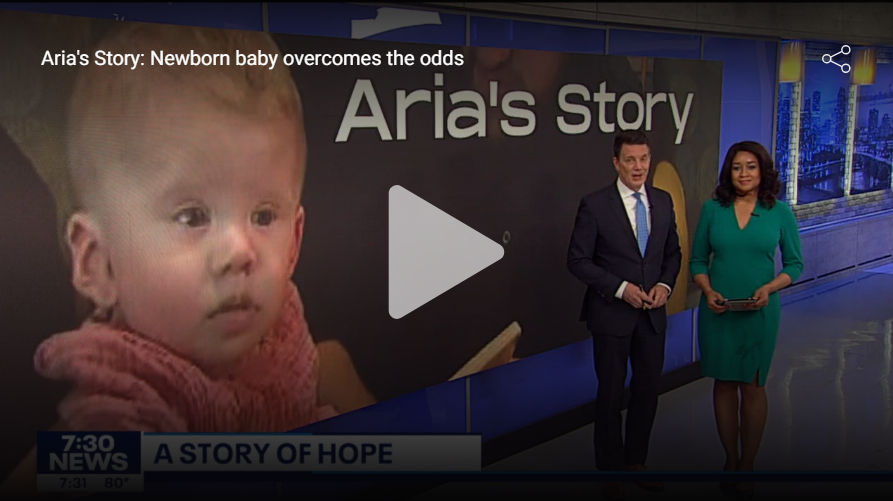Fox 9 Video: Aria's Story