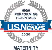 High Performing Hospitals. US News & World Report 2026: Maternity