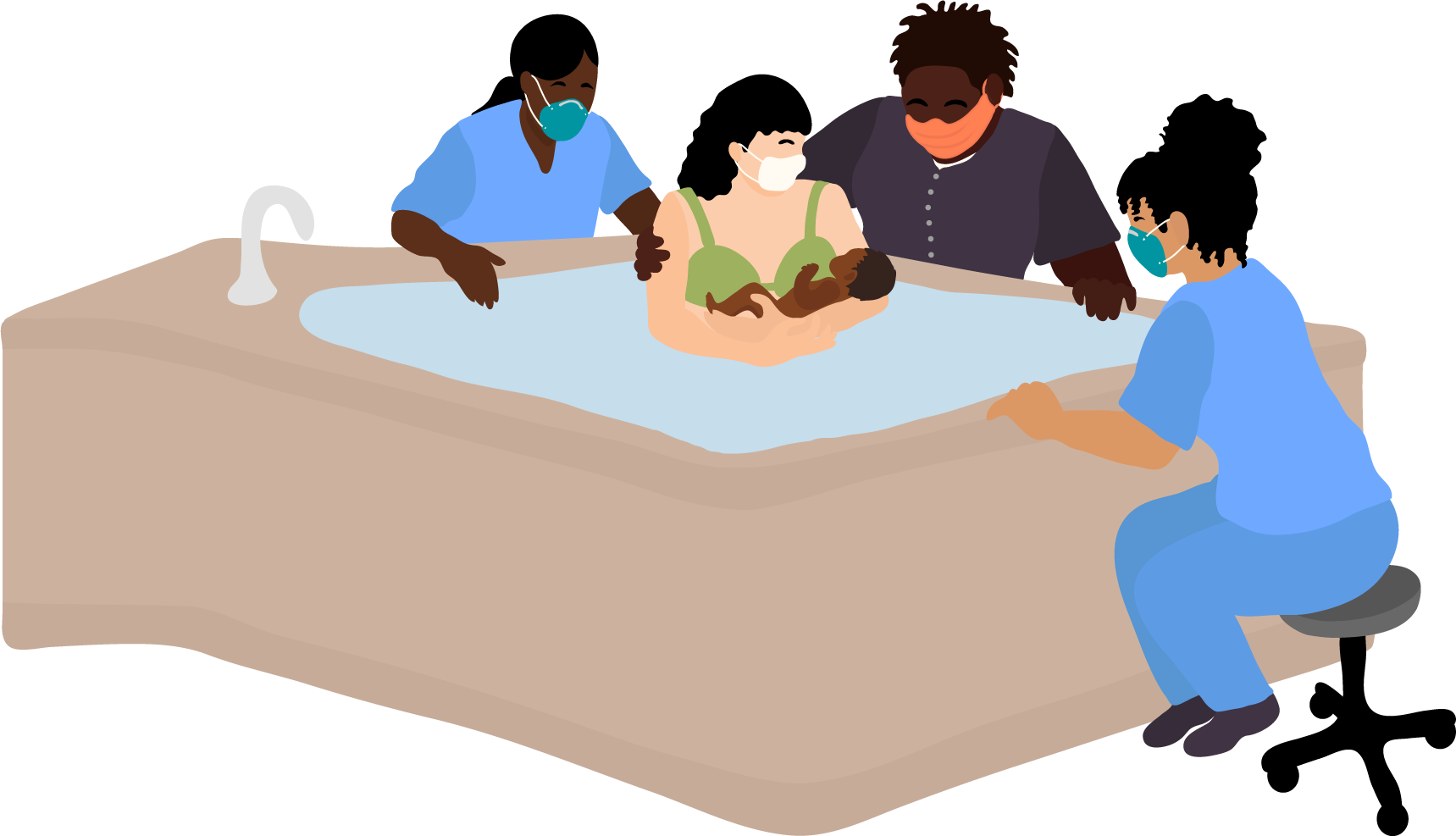 Water birth What to expect The Mother Baby Center