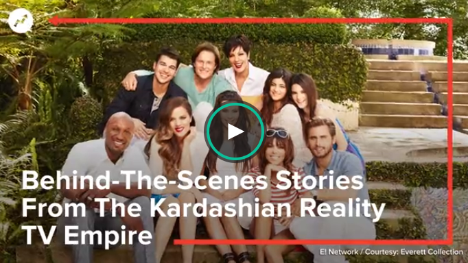 Kardashians family in a group photo